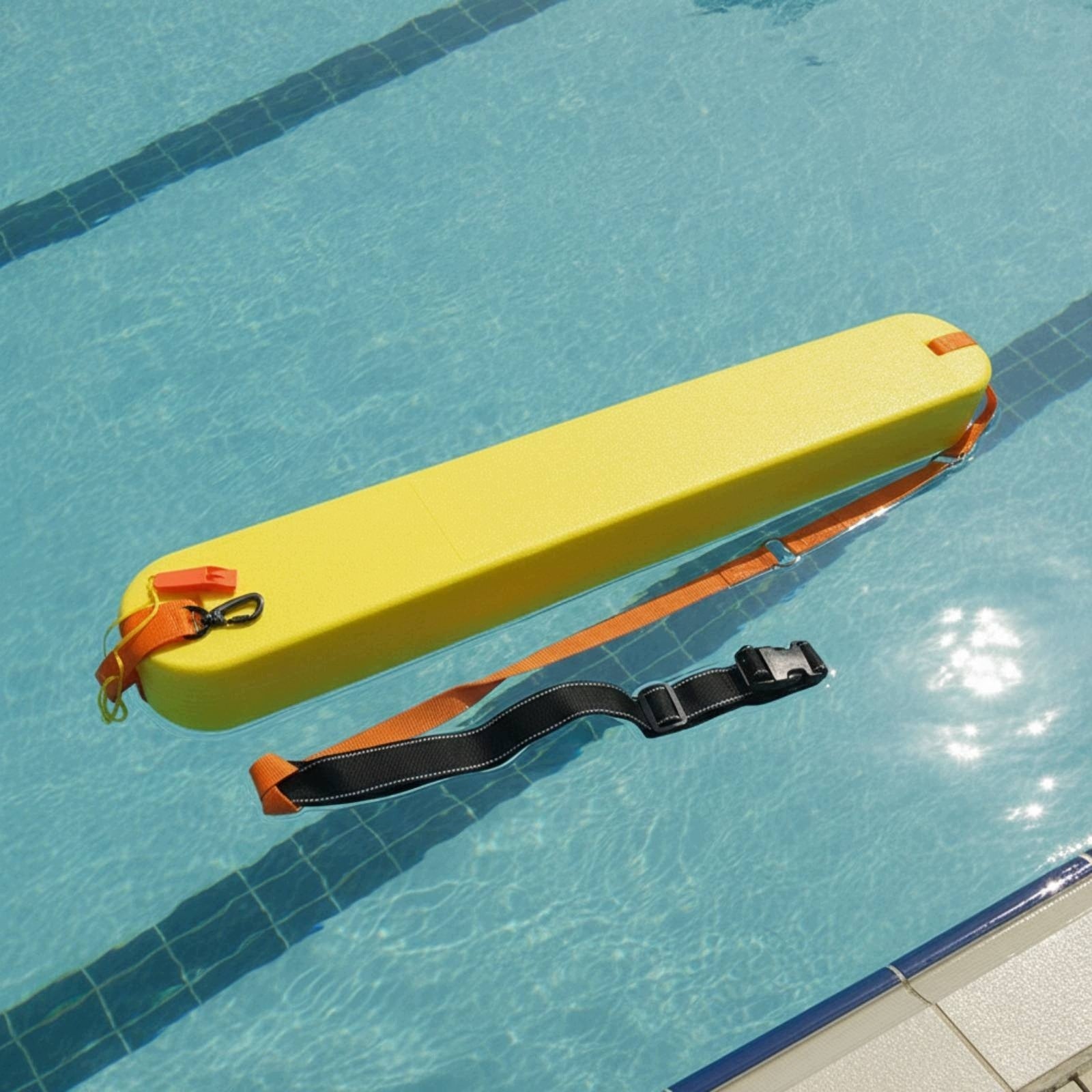 Rescue Flotation Board Buoyant Rescue Buoy with Strap Rigid for Lifeguards Brand no brand