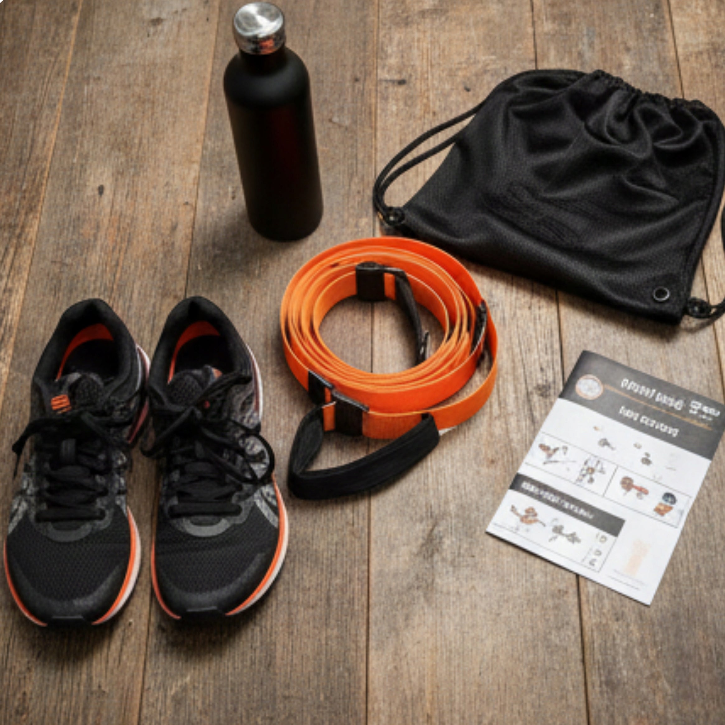 Resistance Bands 5-in-1, Pull-up & Bodyweight Training Set, Fitness Packaging status original