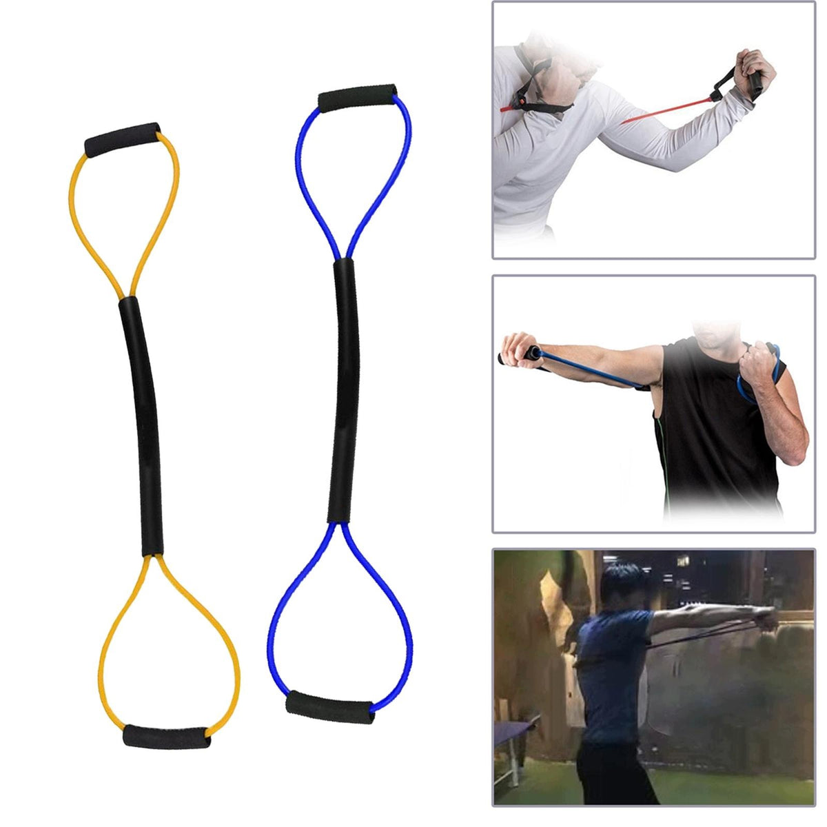 Resistance Bands Gym Pull Rope Dodge Speed Punching Workout Equipment