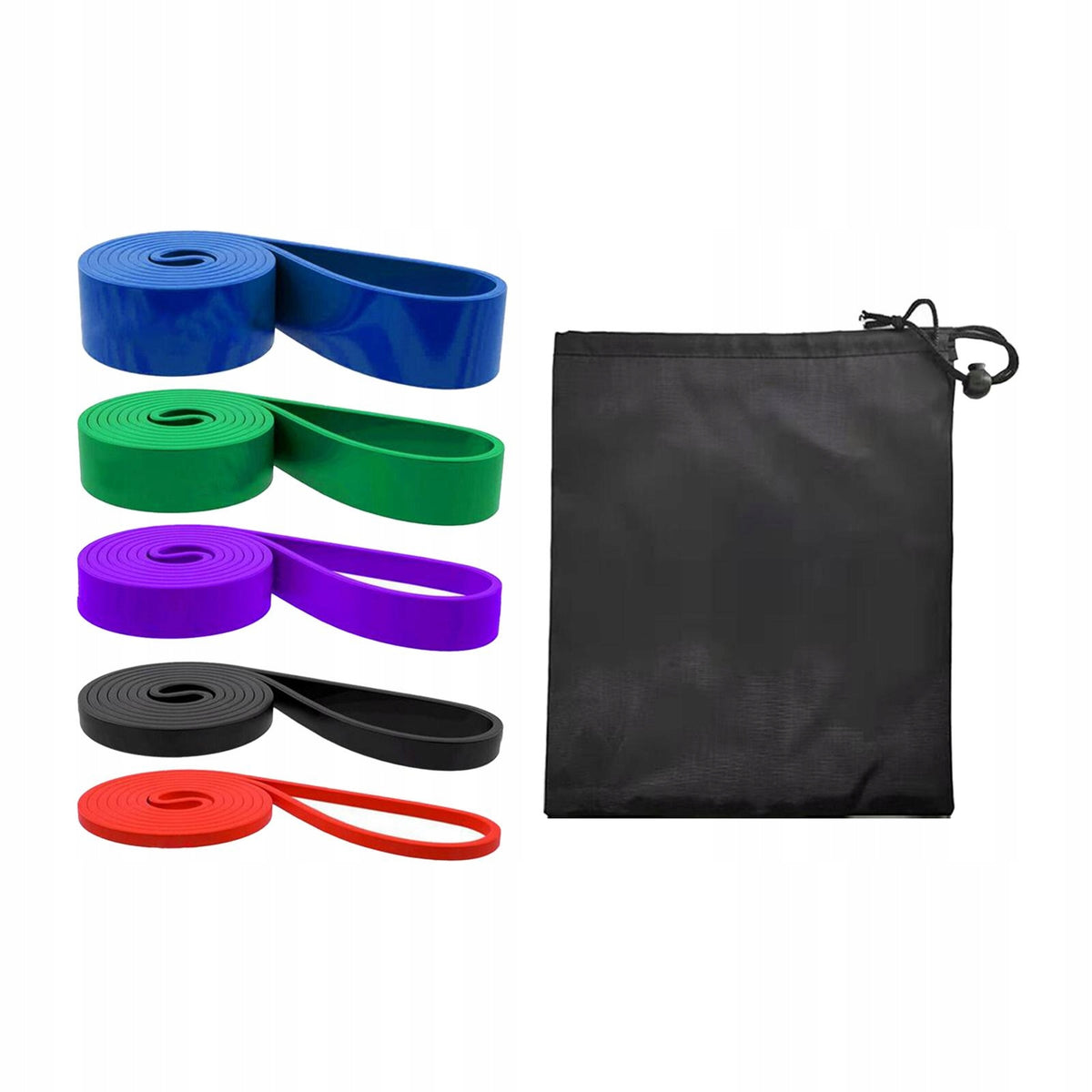 Resistance Bands Set with Storage Bag Pull up Assistance Bands for 5pcs