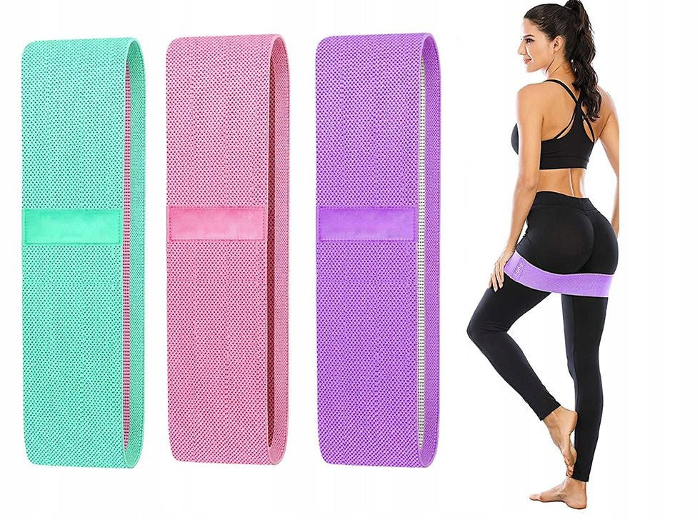 Resistance Fitness Material Tapes 3 Pieces