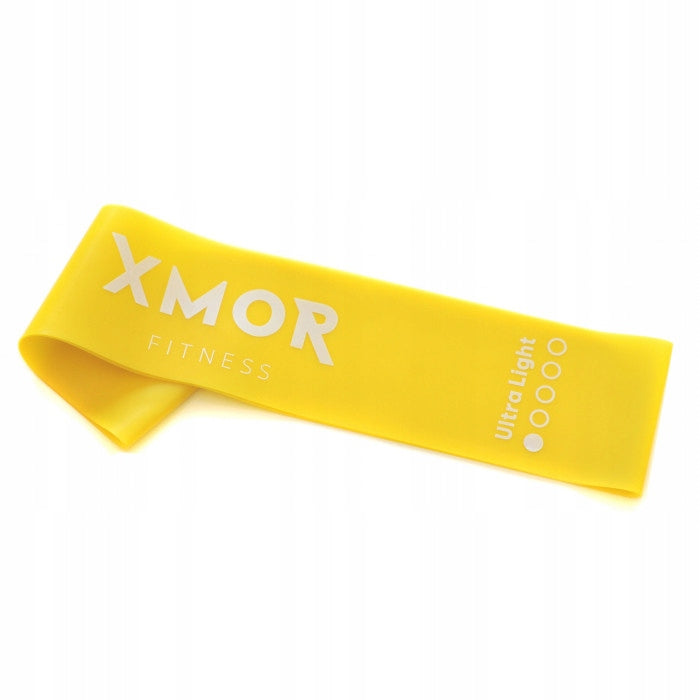 Resistance Rubber MINI BAND Very Light XMOR (Yellow)