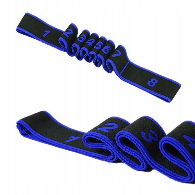 Resistance Rubber for Exercise Gymnastic Tape for Stretching 8 Sections Manufacturer code FG09047