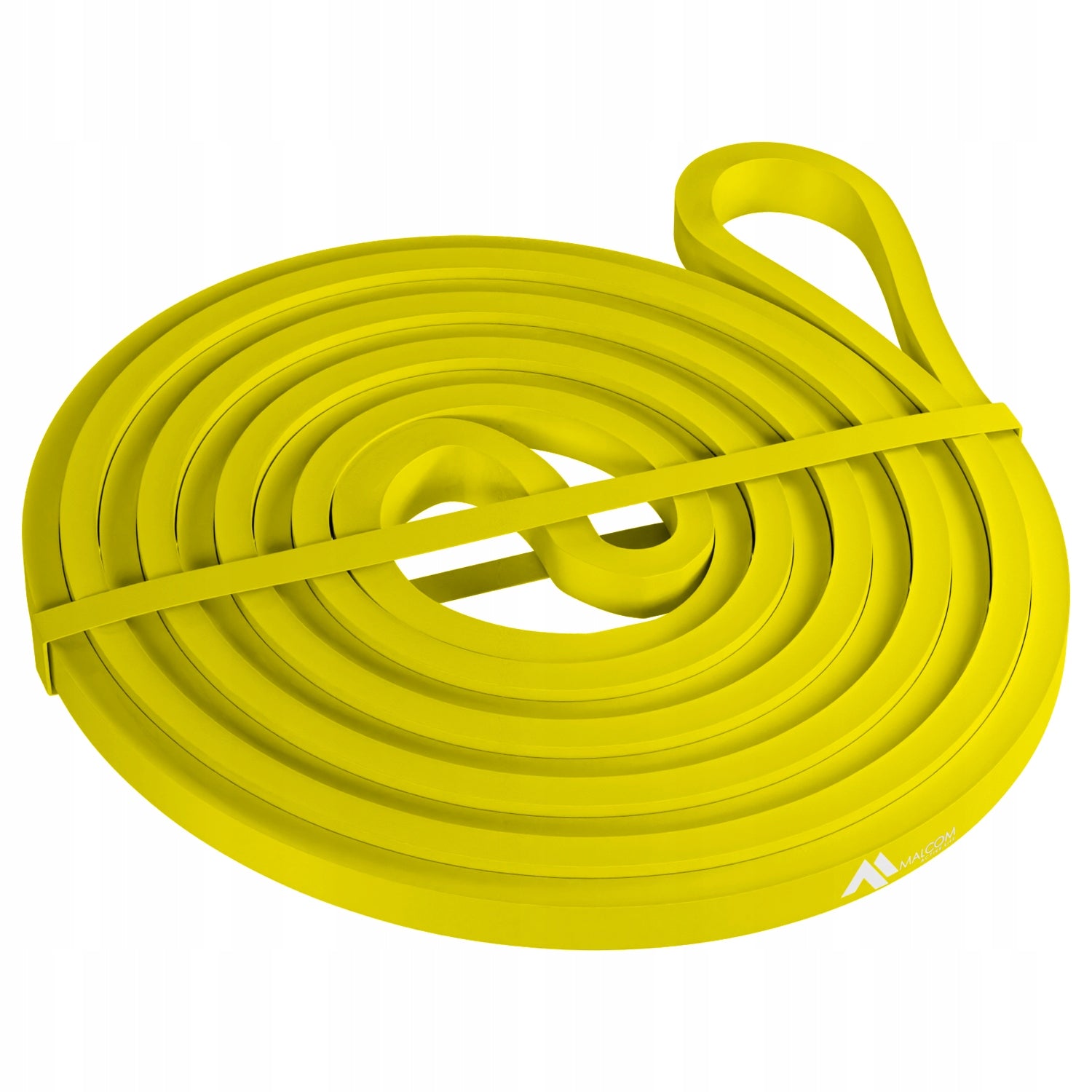 Resistance Rubber for Exercise Rubber Powerband Yellow 1-5kg Brand Malcom