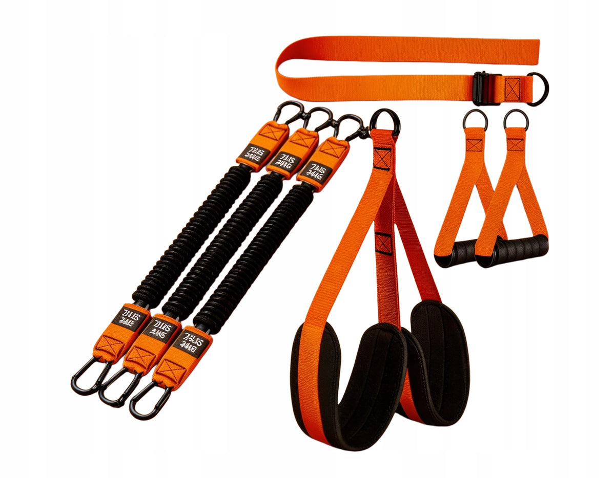 Resistance Rubbers Exercise Set 5in1 Adjustable for Home Training Brand no brand