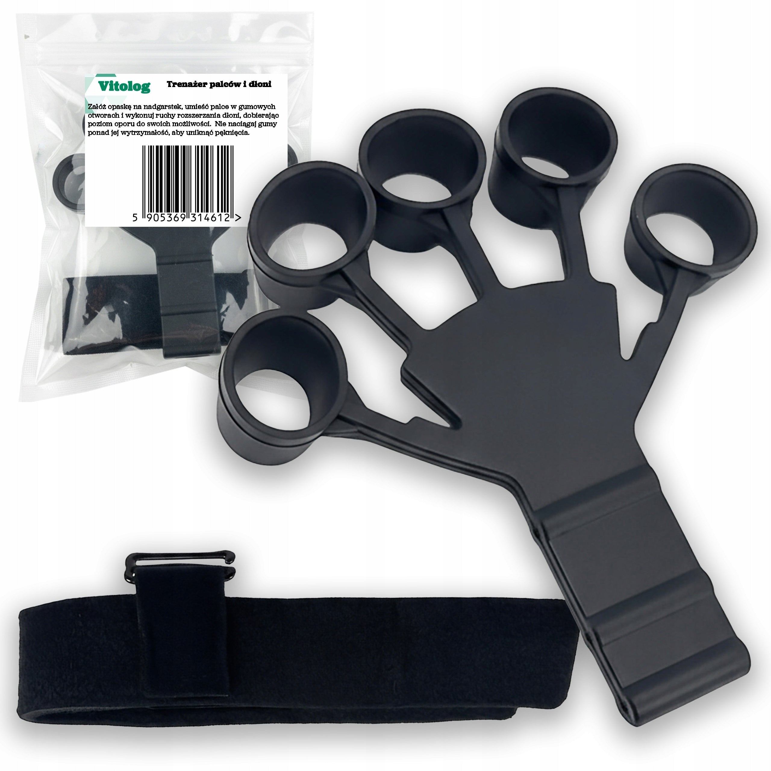 Resistance Rubbers for Hand Finger Exercise Muscle Trainer Hand Tool