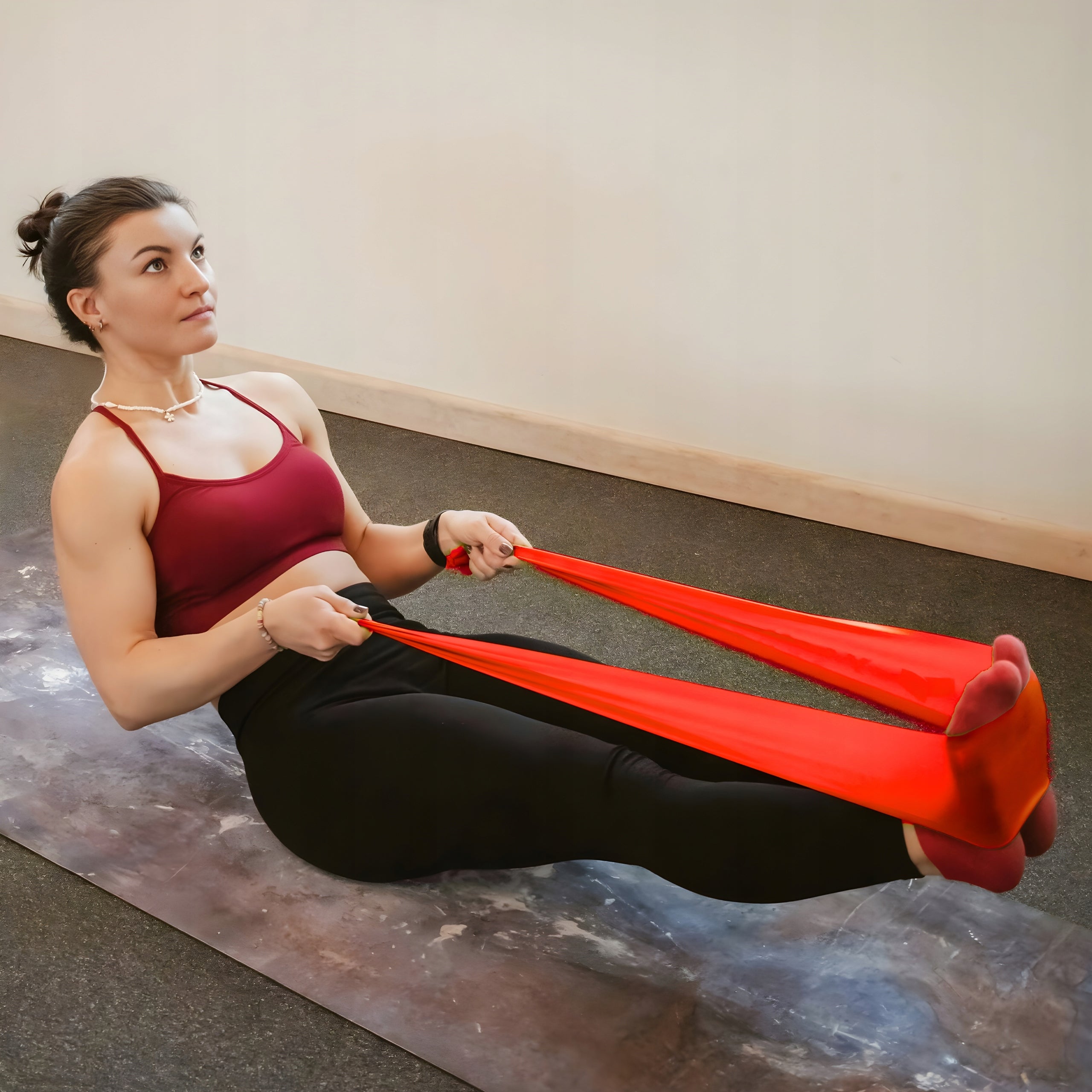 Resistance Tape For Exercise Legs Rehabilitation Rubber 2m 15 cm x 2 m 2-4 kg Manufacturer code YFB-R-1M