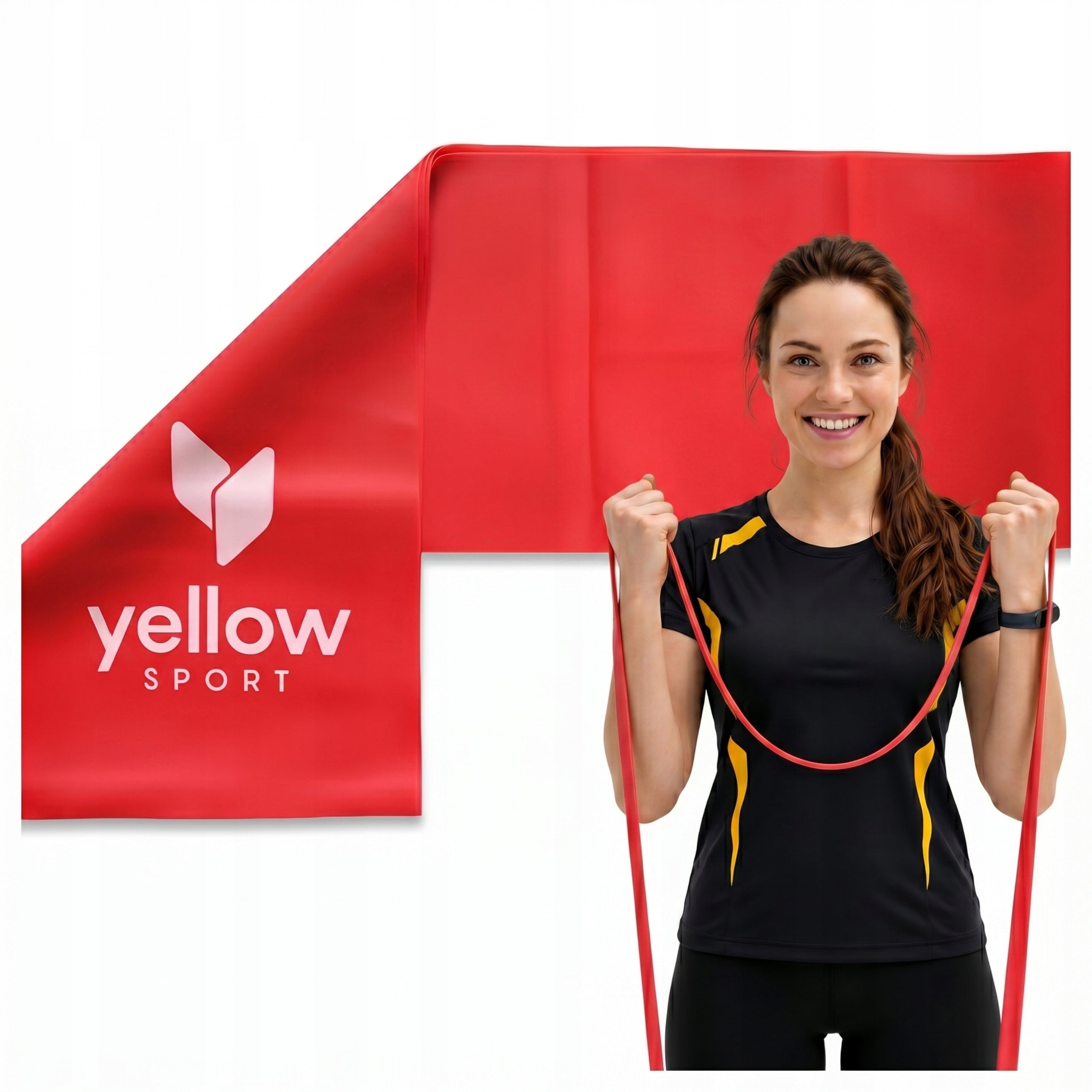 Resistance Tape For Exercise Legs Rehabilitation Rubber 2m 15 cm x 2 m 2-4 kg