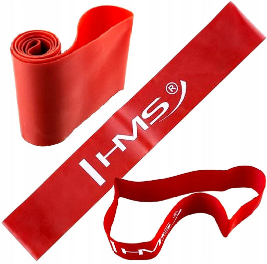 Resistance Training Rubber For Stretching Exercise Power Band Resistance 9-16KG HMS Color red