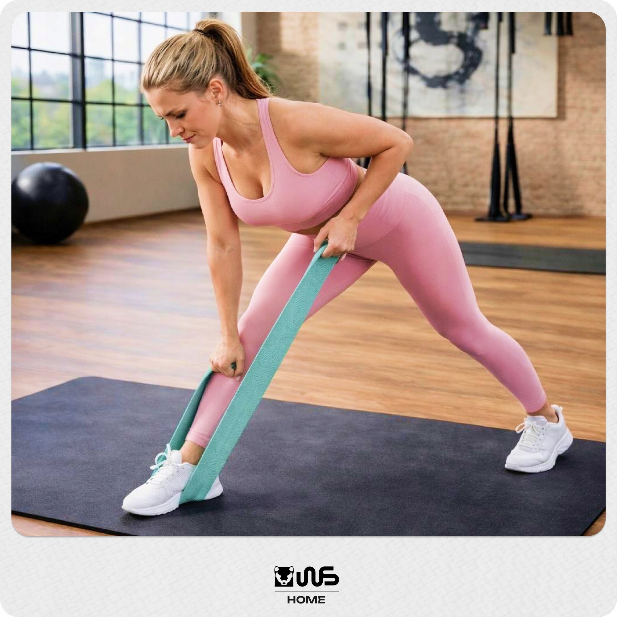Resistance Training Rubbers Fitness Set of 3pcs Colorful Textile Pilates Model Gumy Oporowe Materialowe Do Cwiczen 3 Poziomy