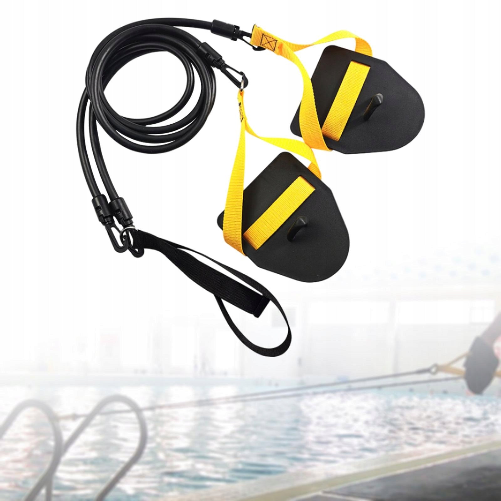 Resistance bands for arm training for swimming Set of bands for exercises in Kind rubber