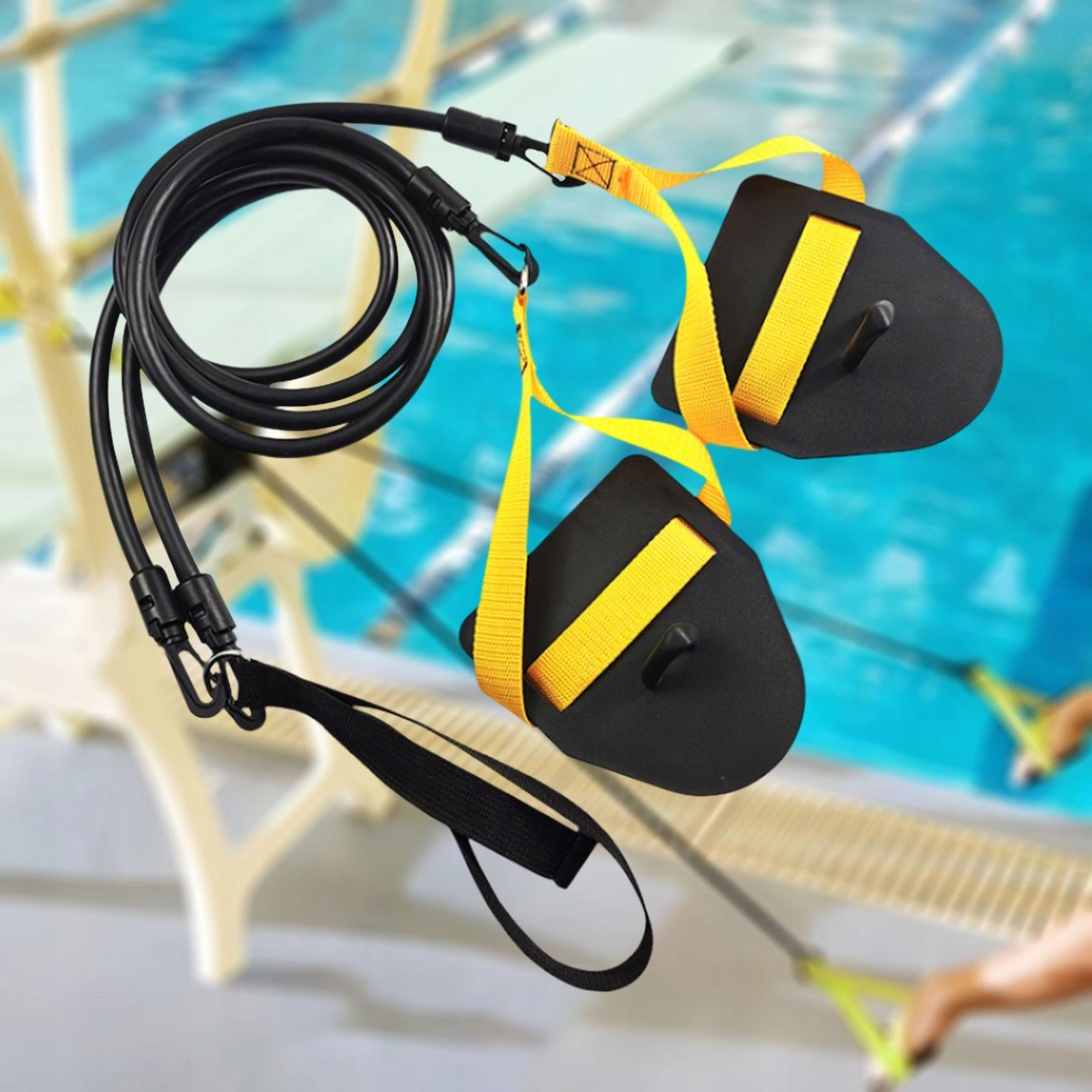Resistance bands for arm training for swimming Set of bands for exercises in Number of pieces in the set 1
