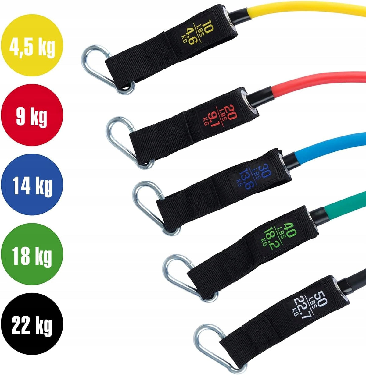 Resistance bands for exercise at home strength training LINKS Mode33 (68 kg) Manufacturer code B08PW1H422