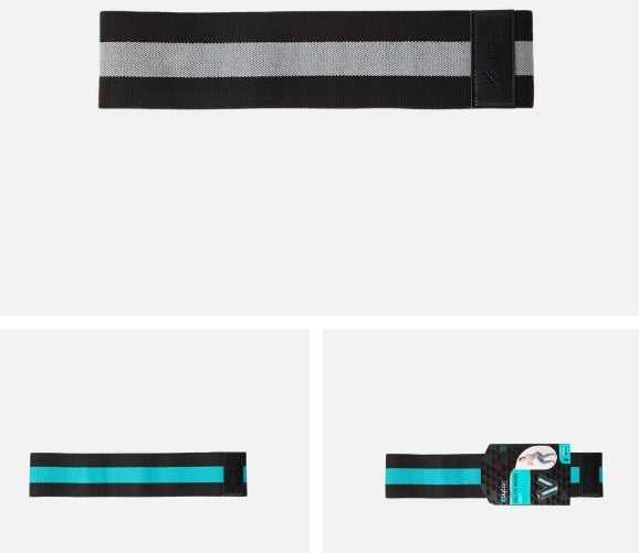 Resistance belt tape rubber for exercise Kaytan 25kg Color black
