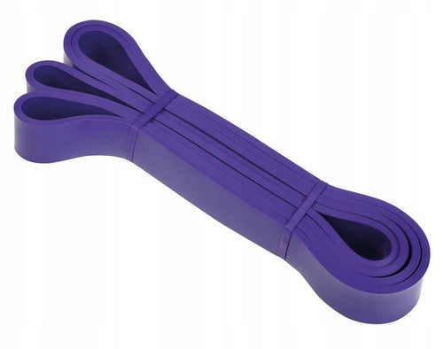 Resistance rubber for exercise STRONG POWER, purple