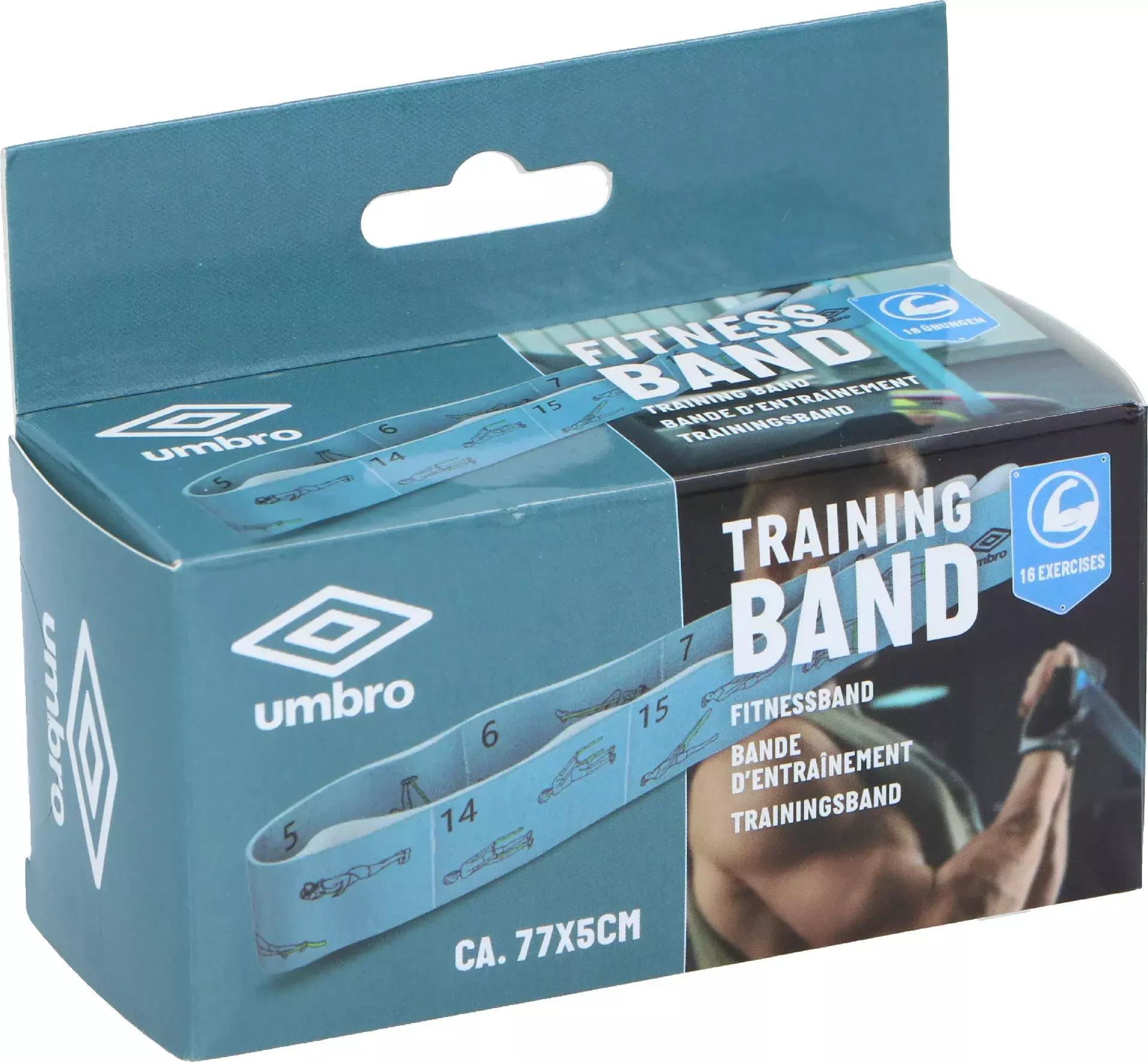 Resistance rubber for fitness exercise training tape UMBRO 77x4,8cm Packaging status original
