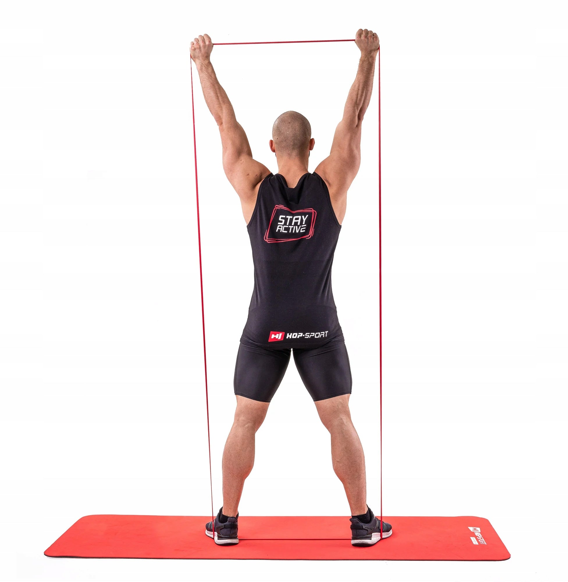 Resistance rubber for stretching exercises 7-16kg power band strong Brand Hop-Sport