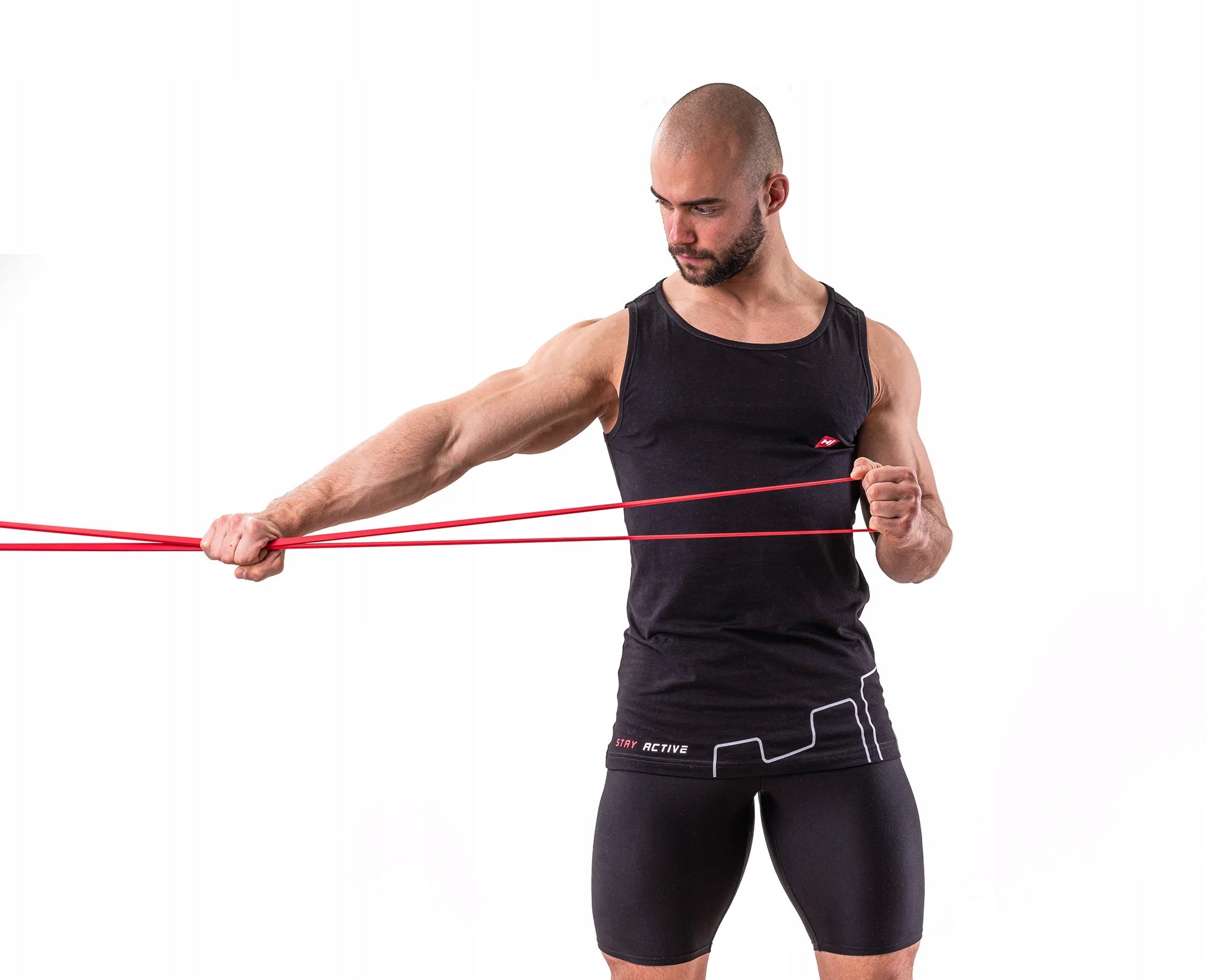 Resistance rubber for stretching exercises 7-16kg power band strong Length 208 cm
