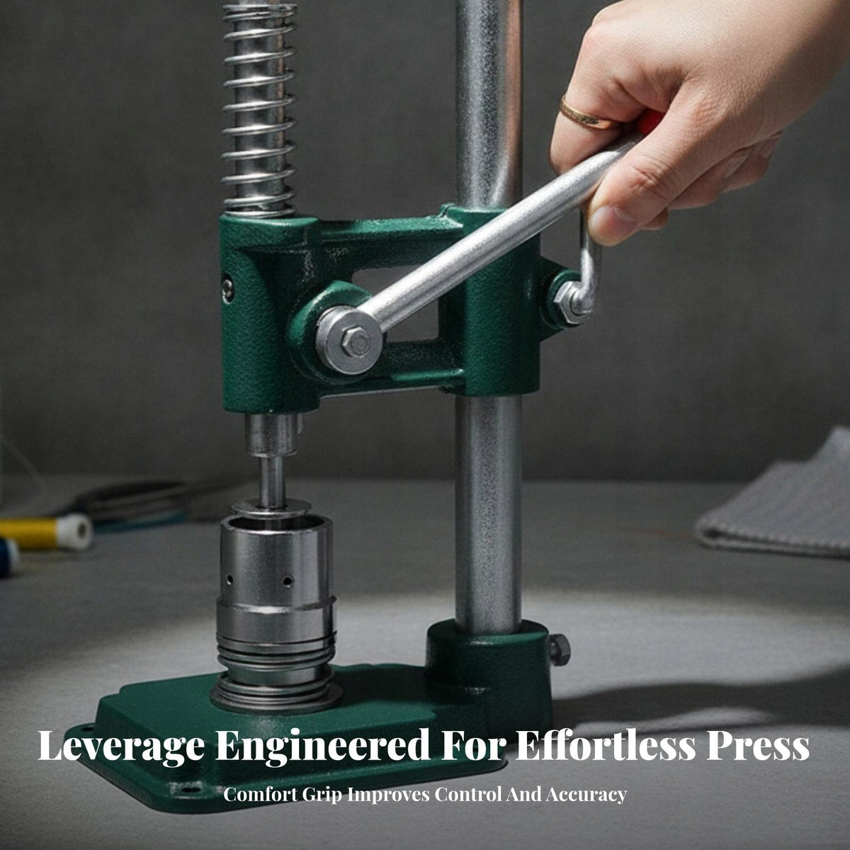 Resistente Handpress down Button Machine | Benchtop Press Brand no brand
