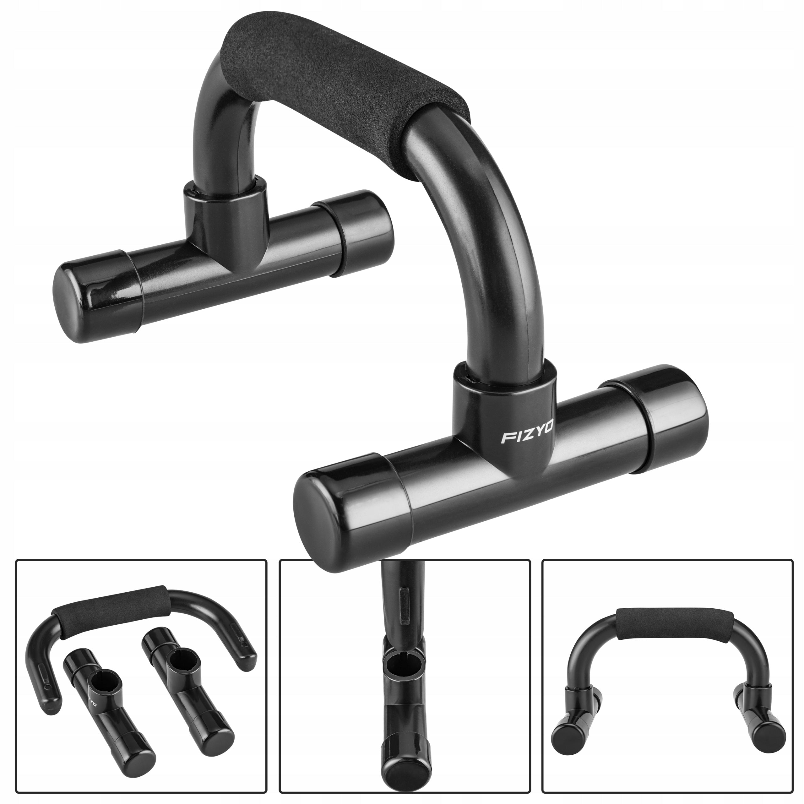 Rests Holders for Pumps FIZYO Training at Home and Gym Parallels 2pcs Height 13.3 cm
