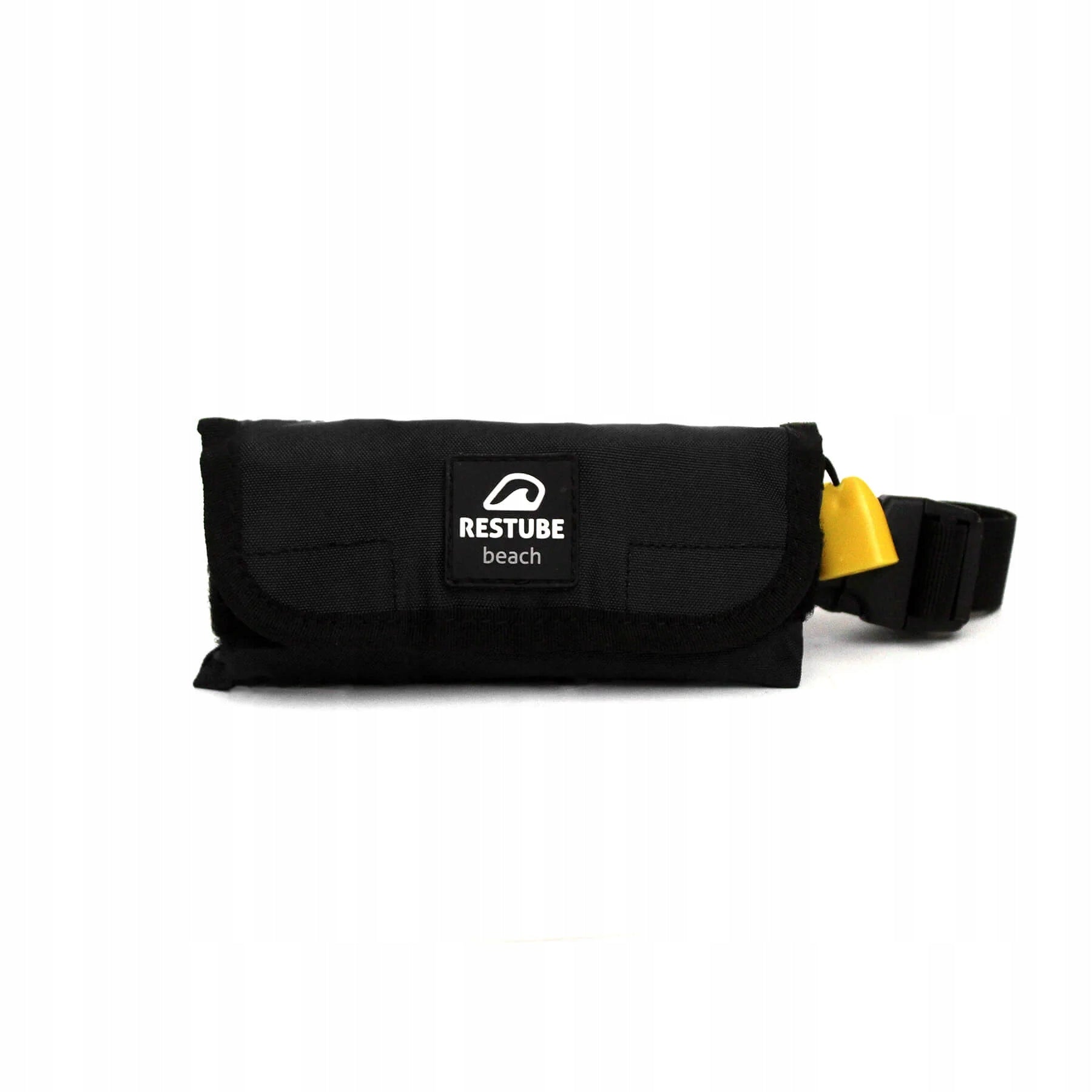 Restube Beach Black buoy increases safety when swimming on SUP Brand Restube