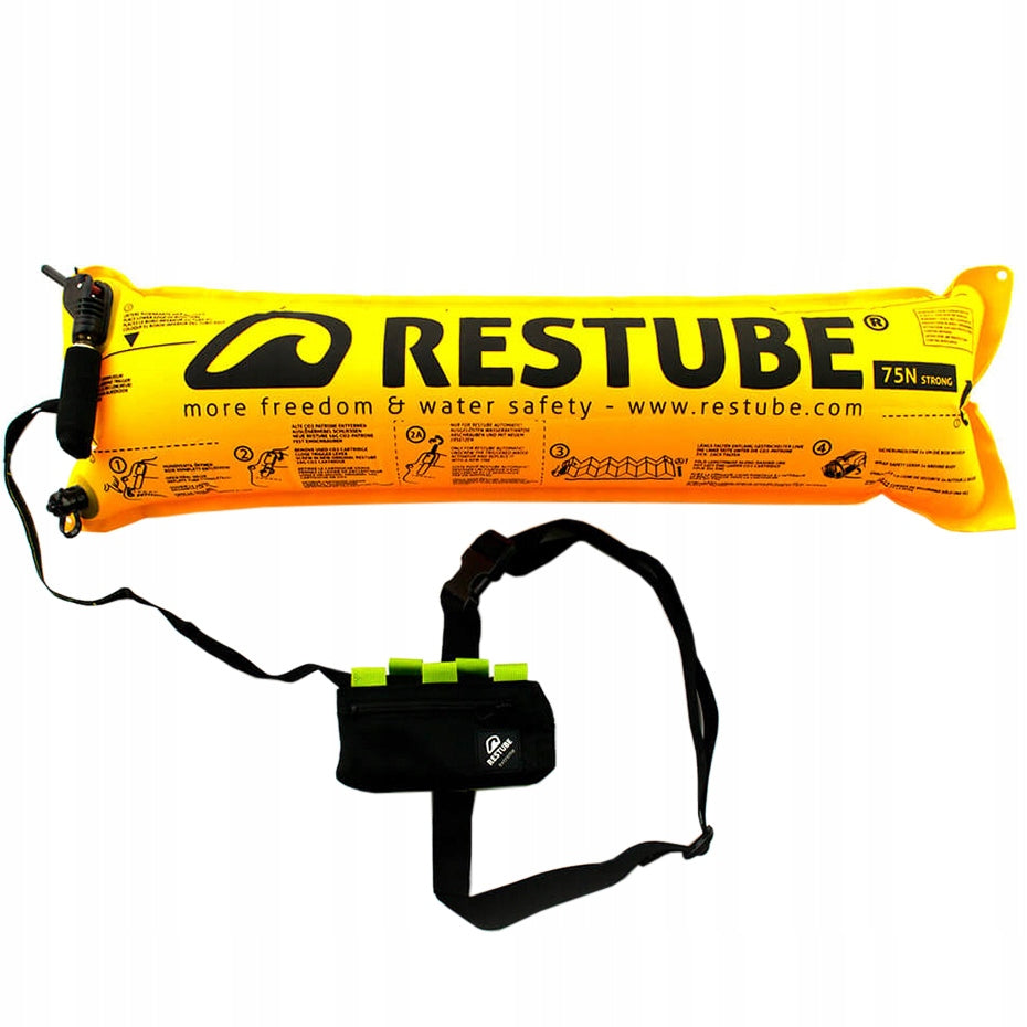 Restube Extreme Black Lime O/S buoy Manufacturer code B18494