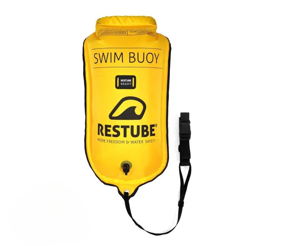 Restube Swim Buoy Pro with pocket for things waterproof for swimming