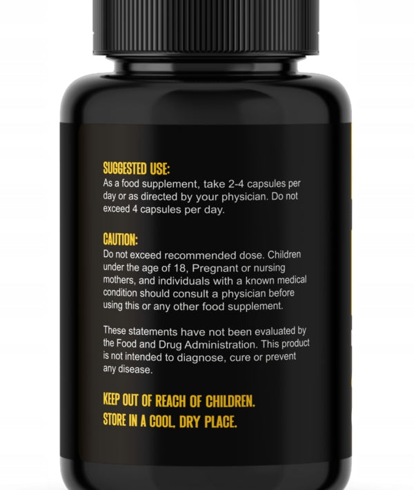 Resveratrol 600mg, 60 capsules Form capsules