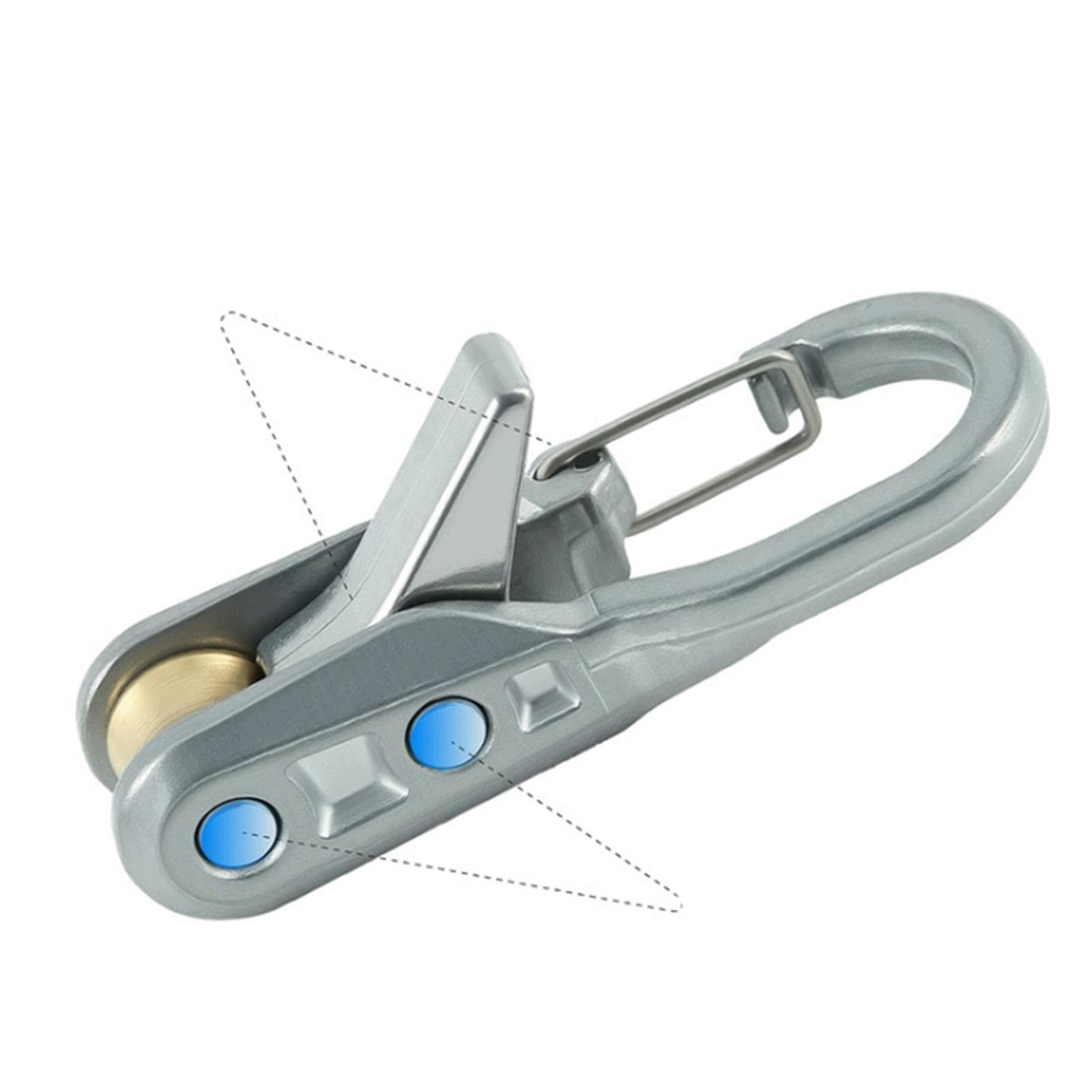 Retractable Buckle Rope Roller Tensioners with Buckles,9.84ft Paracord Packaging status original