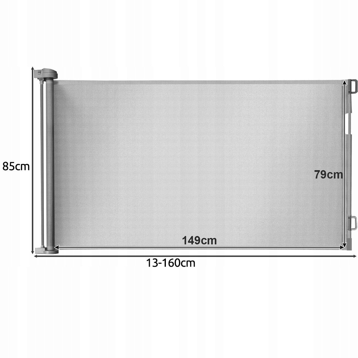Retractable Safety GATE for DOG CAT Protective Retractable 160cm I097 Brand no brand