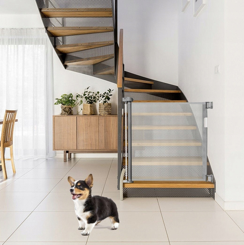 Retractable Safety GATE for DOG CAT Protective Retractable 160cm I097 EAN (GTIN) 5903794625341