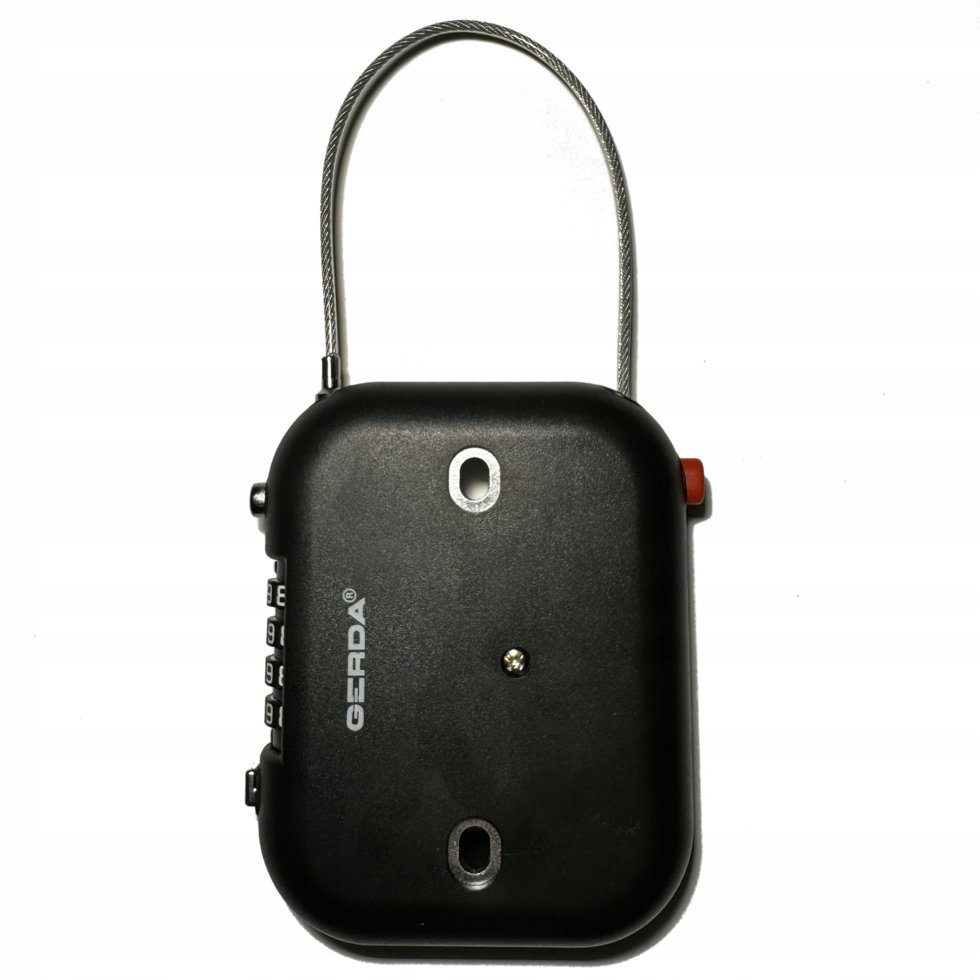 Retractable bicycle lock GERDA MINI COMBO FLEX 900 Black Universal Color black