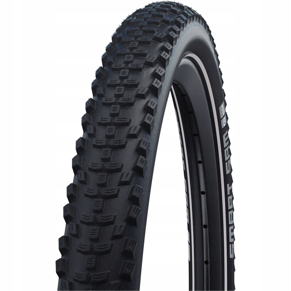 Retractable bicycle tyre Schwalbe Smart Sam 27.5x2.60, Double Defense, Addix