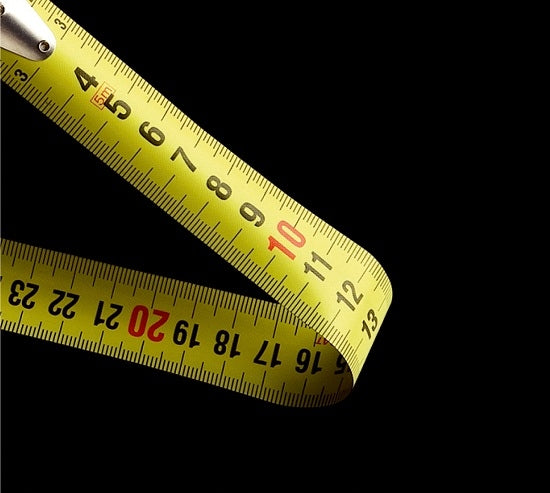 Retractable measure 5m Bahco [MTB-5-25-M], double-sided, magnetic Length 5 m