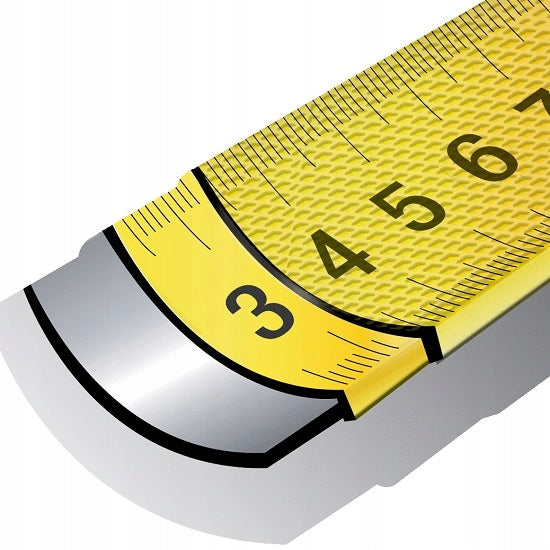 Retractable measure 5m Bahco [MTB-5-25-M], double-sided, magnetic Product weight with unit packaging 0.5 kg