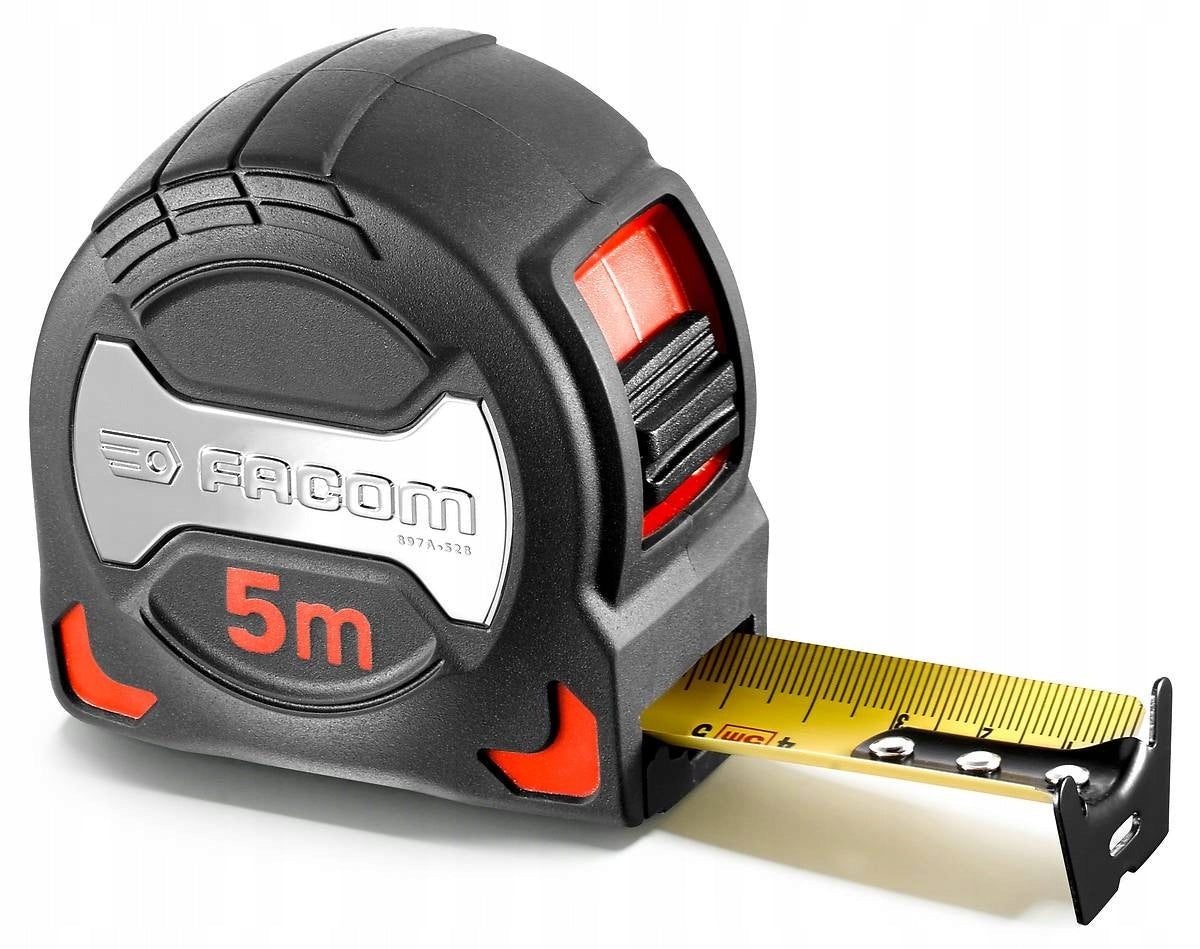 Retractable measure 897A.528 5 m Facom Length 5 m