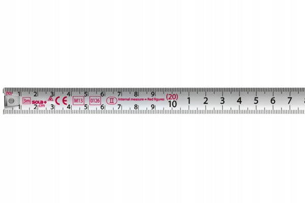 Retractable measure Sola 3 m Length 3 m