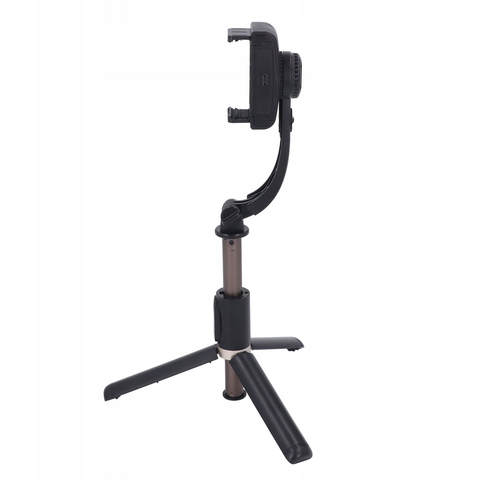 Retractable selfie tripod, smartphone stabilizer, automatic balance and be