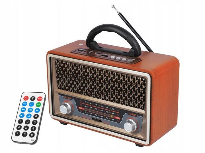 Retro Kitchen FM Radio with Bluetooth USB MP3