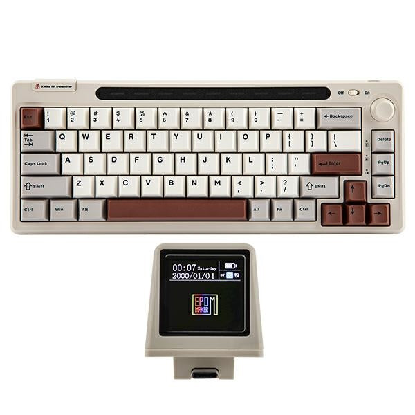 Retro Mechanical Keyboard Epomaker RT65 Mini Gaming Screen Manufacturer Epomaker