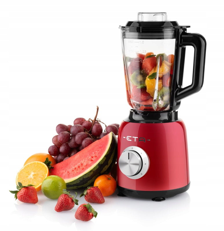 Retro jug blender ETA Storio ETA 901190020 red glass jug