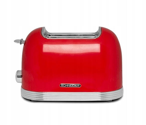 Retro toaster for 2 toast Schneider Feeling's SCTO2 red