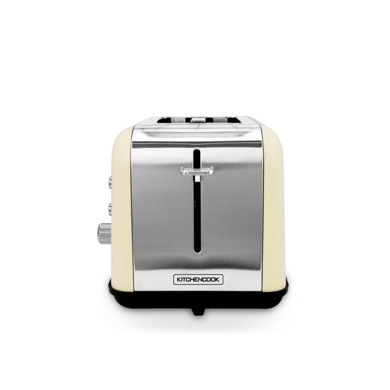 Retro toaster for 2 toasts with window Kitchencook TOASTEO GLASS BEIGE Packaging status original