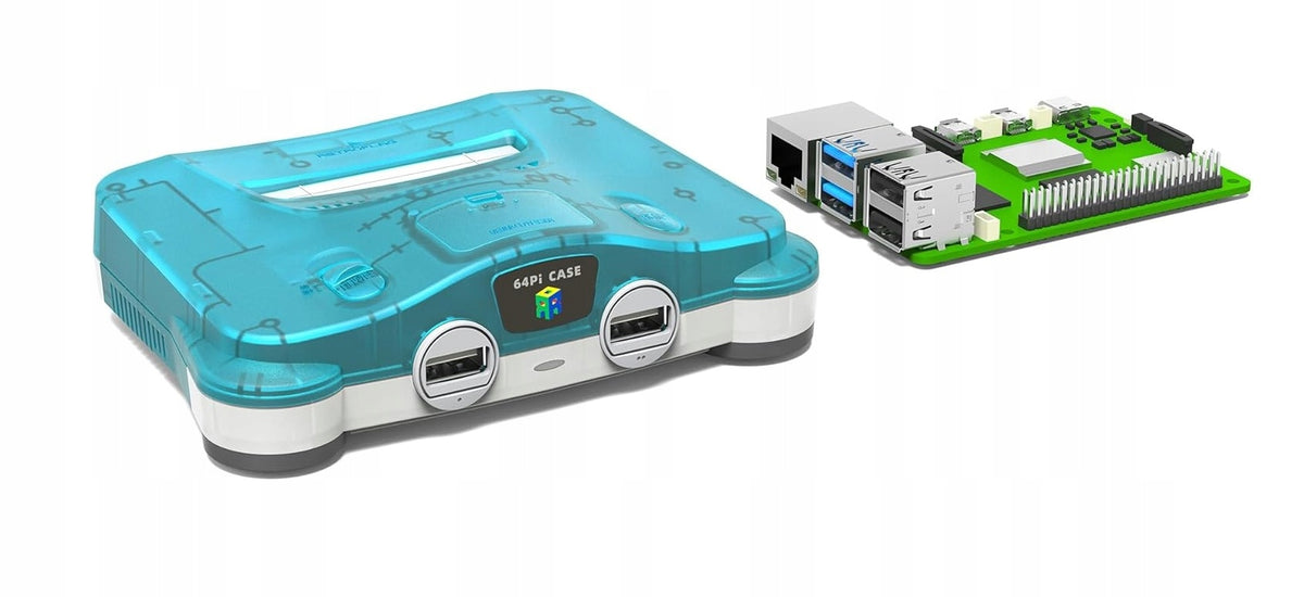 RetroFlag 64Pi Nintendo 64 Style Console Enclosure for Raspberry Pi 5