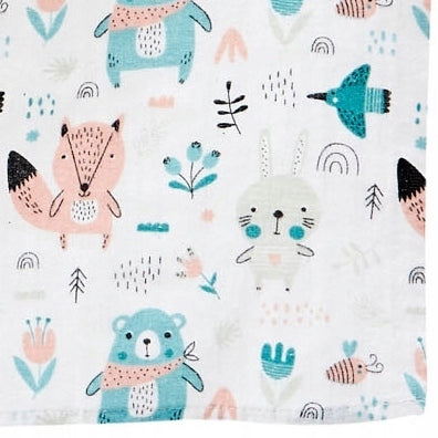 Reusable Flannel Diaper Colorful JUKKI MINT EAN (GTIN) 5907534753295