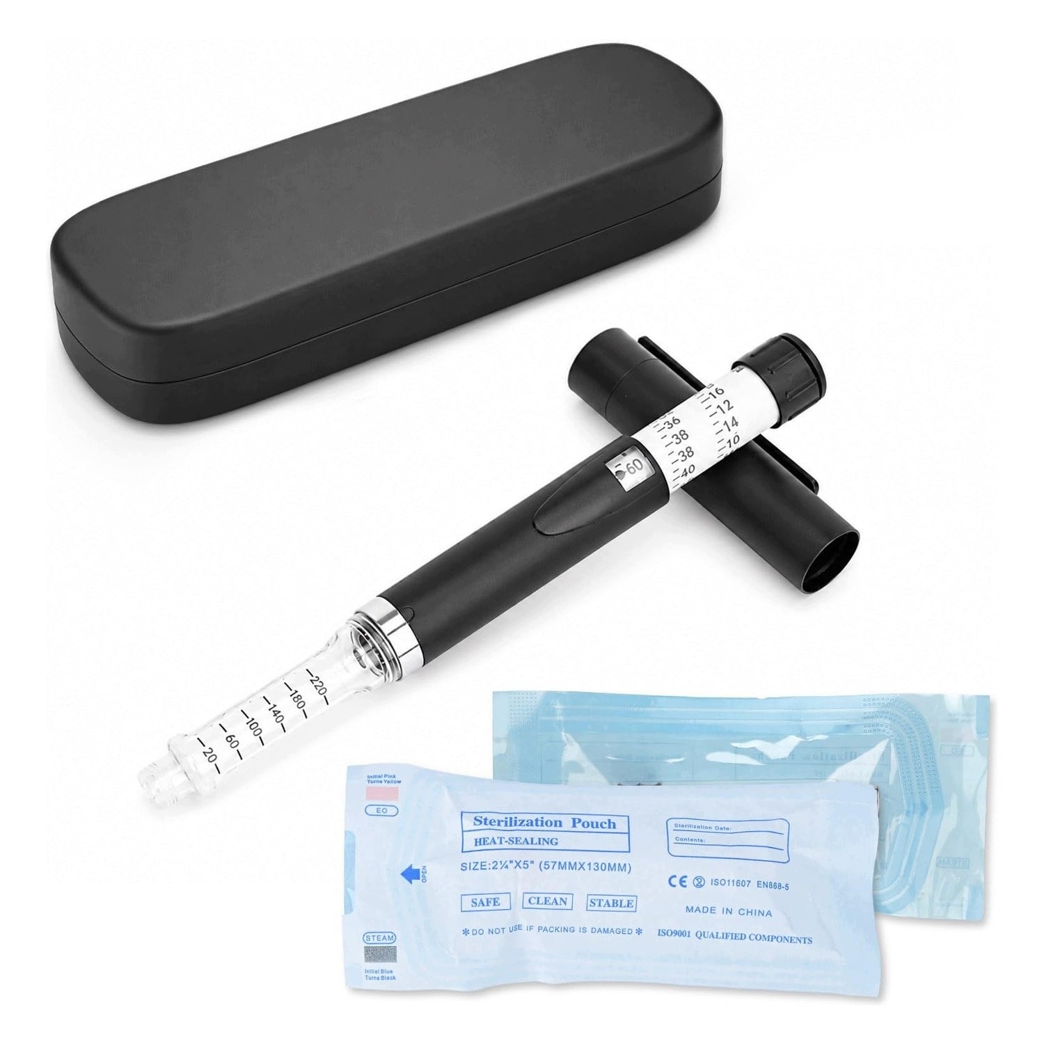 Reusable Insulin Pen - Adjustable Dose - 60 Units