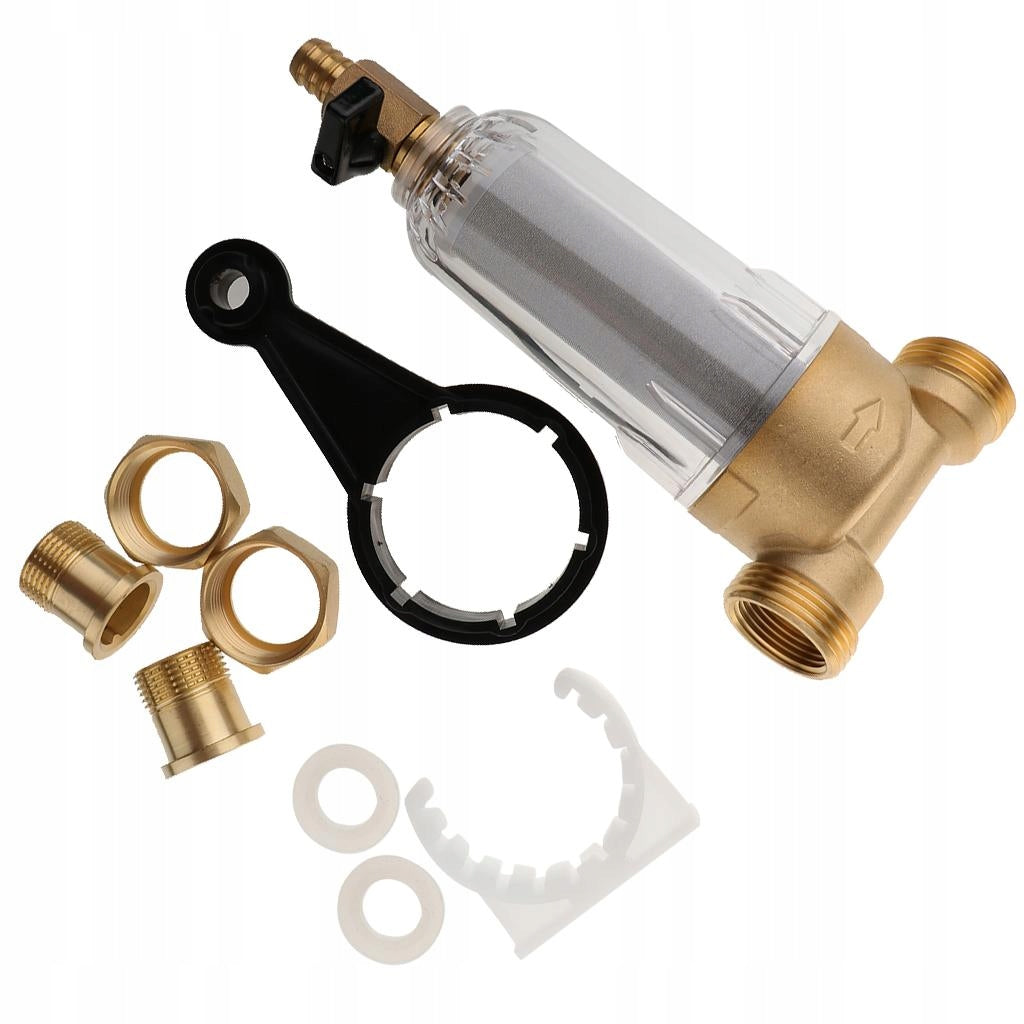 Reusable Sediment Down Water Pre-Filter Hot Water System Water