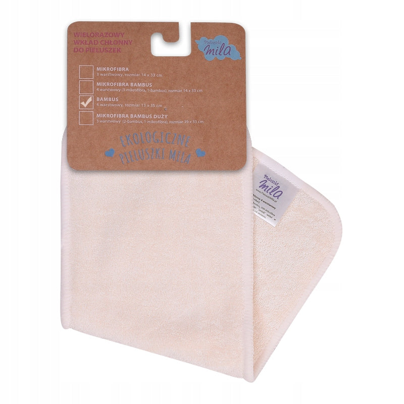 Reusable cartridge BAMBOO 4 layer inserts cartridge
