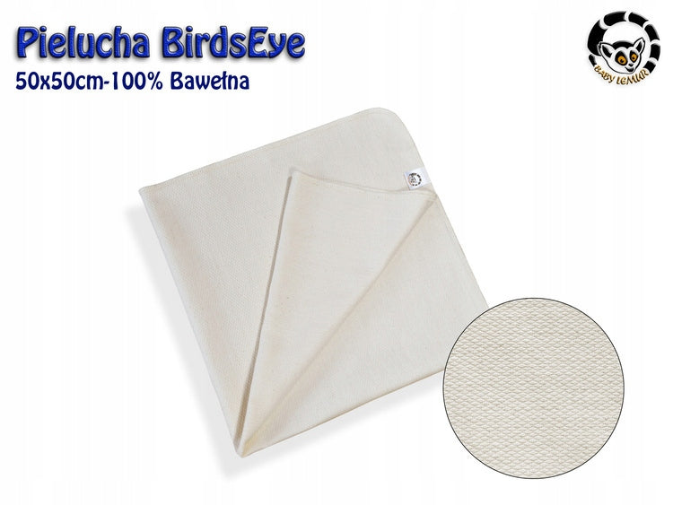 Reusable diaper KoKoSi- Baby Lemur,Tetra BirdsEye - 50x50cm 145g Brand Kokosi