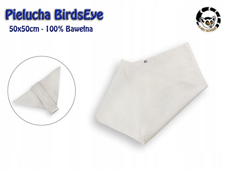 Reusable diaper KoKoSi- Baby Lemur,Tetra BirdsEye - 50x50cm 145g Kind tetra fabric